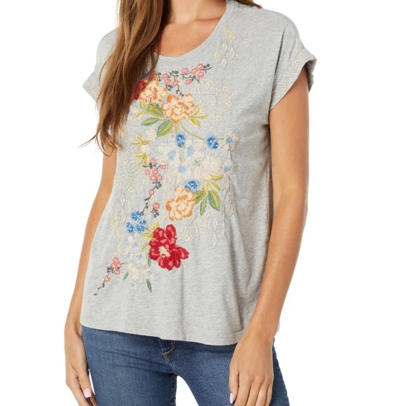 SOLD OUT~♥️ NEW! Johnny Was Josephine Tee - Picture 3 of 4